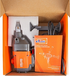 Комплектация бесщеточной дрели для алмазного сверления ProfiDiam PD-120/1.8 Brushless