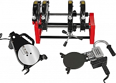 Механическая стыковая сварочная машина для пнд труб Gas Fusion Red-250V4