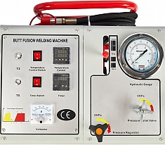 Панель управления гидростанции гидравлического стыкового сварочного аппарата для пнд труб Gas Fusion Red-250