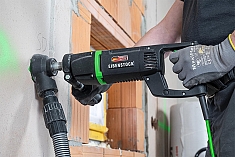 Применение дрелей для сухого алмазного бурения Eibenstock EHD 1500